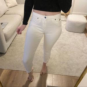 White “Yoga Jeans” - Size 24